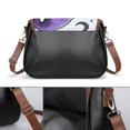 thumbnail image 3 of Cute Ghost Witch Hat Vintage Crossbody Bag For Women Medium Leather Hobo Bags Shoulder Bag Classic City Leather Satchels, 3 of 8