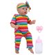 thumbnail image 3 of Conjunto de muñeca bebé Reborn de 22 pulgadas, juguetes realistas para bebés y niñas con diadema para pezón alimentadorKSRBA05GA, 3 of 5
