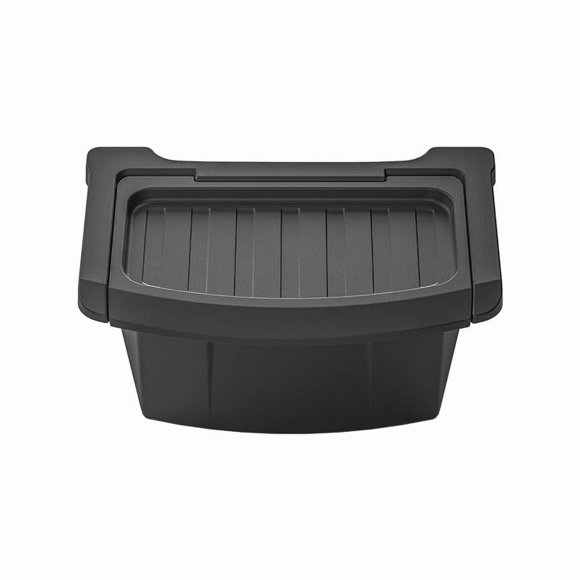 SharkTRUE For Tesla Model Y Launch 2025 Juniper Car Armrest Rear Tidying Tray Box Accessories Black Abs D4o2