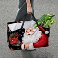 thumbnail image 7 of Santa Claus Large Capacity Reusable Foldable Beach Bag | Oxford Cloth Beach Bag, Laundry Organizer, and Decorative Box, 7 of 7