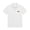 White, variant on CQONEPT School Uniform for Boys Lapel Neck Short Sleeve Shirts Henley Casual Loose T Shirts with Pockets Mint Green 14 Years