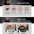 thumbnail image 6 of Natural Men's Beard Dye Shampoo Instant Beard Hair Colouring Dye Tint Cream Moustache Blackening Shampoo, 6 of 6