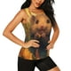thumbnail image 2 of Balery Cute Sunflower Guinea Pig Camiseta sin mangas estampada ligera para mujer, tops de entrenamiento sin mangas, camisetas de yoga transpirables de secado rápido.-X-Large, 2 of 7