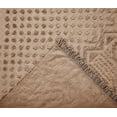 thumbnail image 5 of Better Trends King Sham Pillowcase For king Bedspread 100% Cotton 1 Pack 20" x 36" Ultra Soft Waffle Weave Medallion Design Decorative Case Covers for Bed Heirloom Collection (Tan), 5 of 5