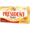 President Unsalted Butter Sticks, 7 Oz., 2 Count