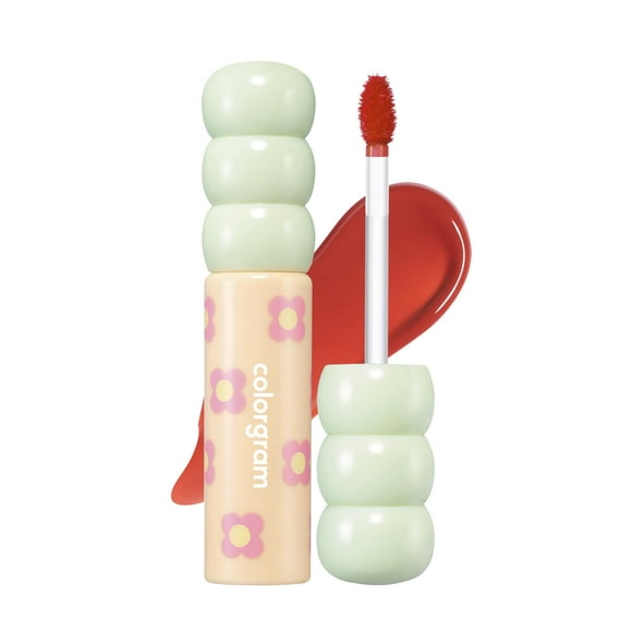 Tinte labial COLORGRAM Fruity Glass Tint 06 Joyful Tomato, 3 ml