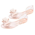 thumbnail image 1 of Pink Woman Sandals Flat Jelly Shoes for Casual Wear, 1 of 3