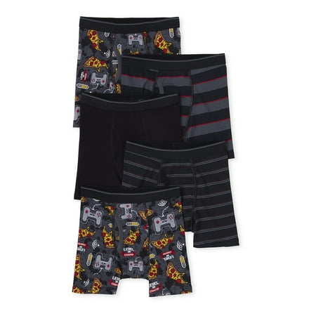The Children's Place Boys Underwear, 5 Pack Boxers Sizes 4-16
