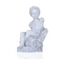 thumbnail image 3 of Boy Sitting Statue, 3 of 3