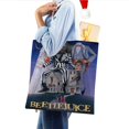 thumbnail image 4 of Beetlejuice Bolso de tela con estampado de lienzo para mujer, bolsa de compras reutilizable y estética, con cremallera interior, regalo para mujer,40*45cm., 4 of 6