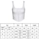 thumbnail image 3 of Blanco M ins primavera y verano nuevo estilo de mujer Internet celebridad moda calle tiro delgado chaleco delgado, 3 of 8
