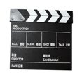 thumbnail image 2 of Clapboard Clapper Board Scene Slate Clap Mini Clapperboard Madera para publicidad Fondo Corte Escena de acción Estudio chino negro CUTICAT Tablilla de directores de cine, 2 of 8