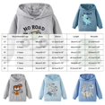 thumbnail image 4 of Hessimy 2-3 Years Toddler Boys Monster Truck and Dinosaur Graphic Pullover Hoodie,Fun Print Long Sleeve Sweatshirt, 4 of 9