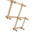 thumbnail image 3 of Colgador de ropa extensible de madera, sombrero, armario, gancho de pared, decoración del hogar Afortunado Sencillez, 3 of 5