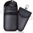 thumbnail image 1 of Juego de 2 mini estuche portátil para llaves de automóvil, estuche para llaves de automóvil, estuche de bloqueo de llave de automóvil sin llave, protección antirrobo Control remoto del vehículo antipiratería Kuyhfg Bienvenido a Kuyhfg, 1 of 5