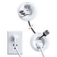 thumbnail image 1 of Kit de gestión de cables para empotrar en la pared ECHOGEAR - Incluye gestión de cables de alimentación y bajo voltaje - Oculta los cables del televisor al montar un televisor - Incluye accesorio de t, 1 of 5
