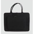 thumbnail image 1 of Housse pour Ordinateur Portable de 17.3 Pouces, Doublé d?Etoffe Quilteuse, Housse en Feutre avec Poignée pour Acer/ASUS/HP/Lenovo, Noir et Blanc Crème, 1 of 8