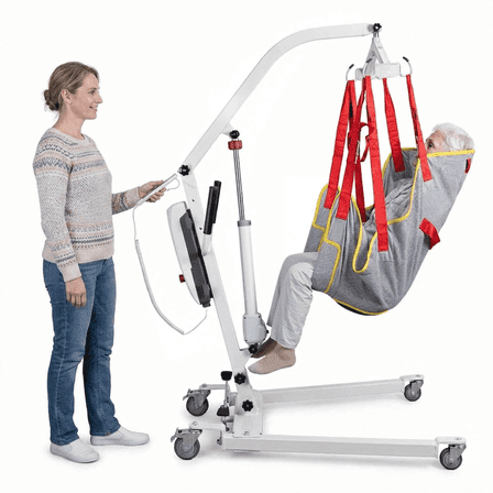 VEVOR Electric Patient Lift Transfer Chair, Electric Wheelchair Lift ...