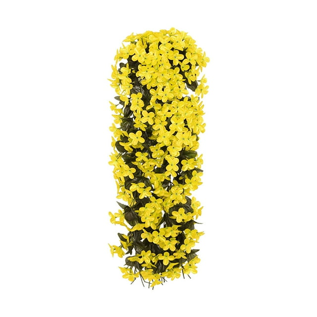 Ramo De Orquídeas Artificiales Vivids, Flores Artificiales Para Colgar, Flor Violeta Artificial, Pared De Glicinas, Cesta, Guirnalda Para Colgar