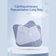 thumbnail image 3 of Bolsa Pulmonar De Ventilación Para Entrenamiento De Respiración, Desechable, Mejora Las Habilidades, Limpieza, Bolsa Pulmonar De Reanimación Cardiopulmonar Para Material, 3 of 7