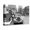 Canvas, variant on Art.com Broad and Pine, Gas Station Looking North, Philadelphia, Pennsylvania Photo, White Frame Wall Art, 21" x 17"