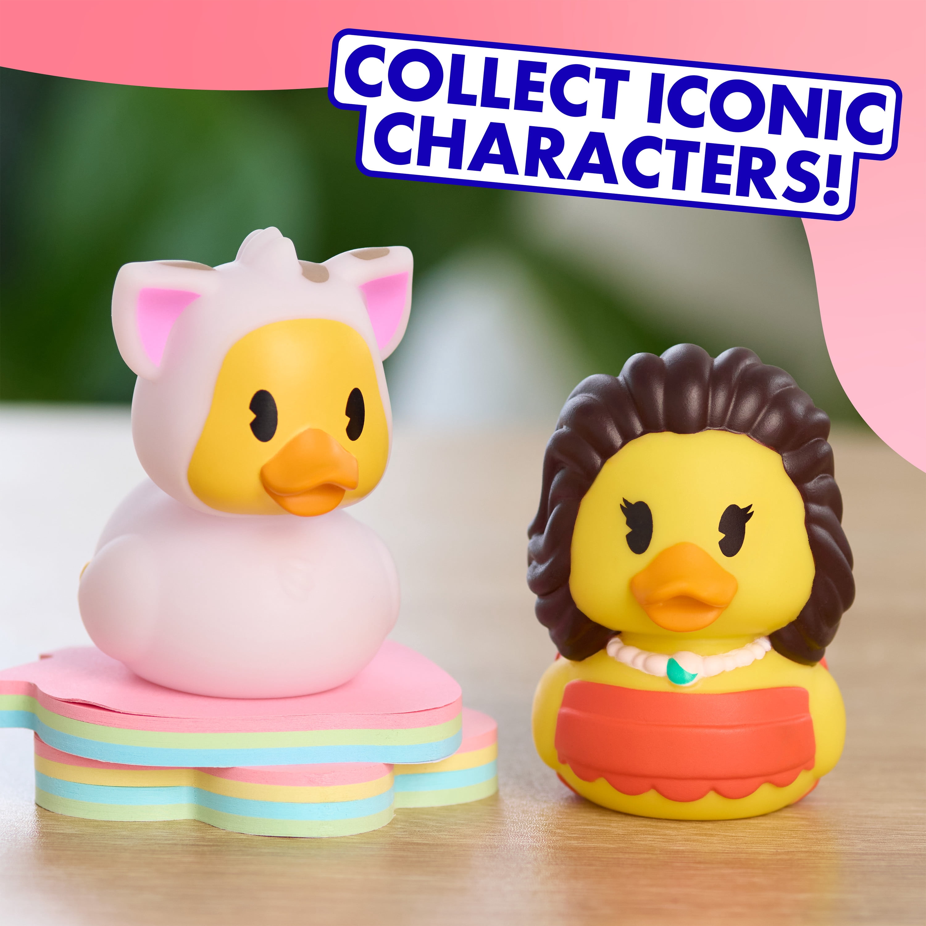 ZEDZ　DUCK FLAVOUR, 2020 Duckalooz Character Duck Toy Figures 2-Pack, Moana and Pua
