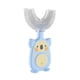 thumbnail image 3 of Toystoory Cepillo de Manual de silicona en forma de U para niños, boca entera, bebé de doble cara con boca dental, cabezal de cepillo Suministros de limpieza para el hogar azul S Toystoory HA009121-03, 3 of 6