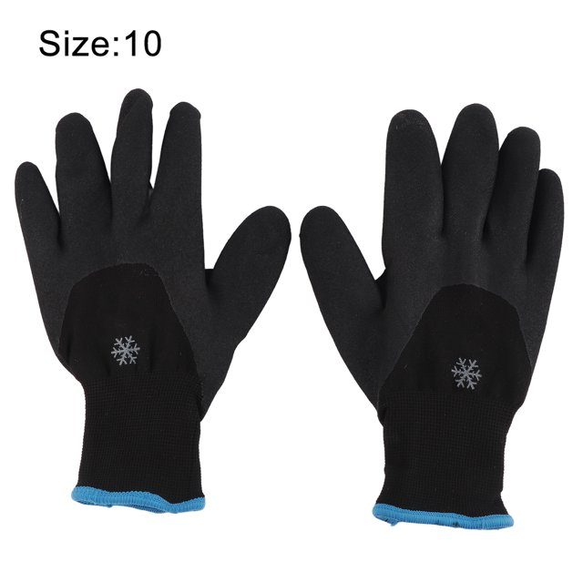 -30 ℃ Guantes de trabajo Recubrimiento de nitrilo Protector de manos antideslizante y resistente a bajas temperaturas