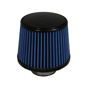 Injen High Performance Air Filter - 3.50 Black Filter 6 Base / 5 Tall / 5 Top main image 1