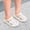 White, variant on VOUZZA Kids Garden Clogs Outdoor Lightweight Waterproof EVA Hole -on Beach Sandals Shower Slippers Boys Girls 2-14