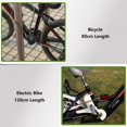 thumbnail image 5 of Bike U Lock with Cable - Via Velo Bike Lock Heavy Duty Bicycle U-Lock, Cable with Mounting Bracket for Road Bike Mountain Bike, 5 of 8