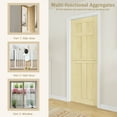 thumbnail image 6 of 30" x 80" Slab Only, 6-Panels Split Dutch Door Unfinished Solid Pine Wood Clear Glass Slab Doors Half Interior Door, 6 of 7