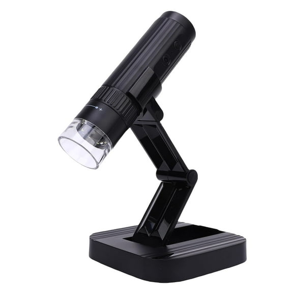 Microscope pour Enfants, Luminosité Réglable, Grossissement 50X-1000X, Microscope de Poche USB pour Expérience Scientifique et Apprentissage
