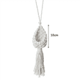 thumbnail image 3 of 3X Boho Macrame Air Plant Hanger Tillandsia Hanging Basket Rope Holder Flower Home Decor (10CM), 3 of 7