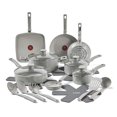 thumbnail image 1 of Cookware Set T-Fal Refresh Ceramic 20 Piece w/ Utensils Moon Gray, 1 of 8