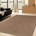 thumbnail image 3 of Ambiant Saturn Collection Kids Favorite Area Rugs Brown - 54" x 108" Half Round, 3 of 4