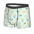 thumbnail image 2 of Kll Different Breeds Of Dogs Men'S Cotton Boxer Briefs Underwear-Small, 2 of 9