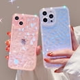 thumbnail image 2 of Funda de teléfono transparente con purpurina de lujo para iPhone, funda de silicona a prueba de golpes para iPhone 14Pro Max 13 12 11 XS Max XR X 7 8Plus Fivean unisex, 2 of 2