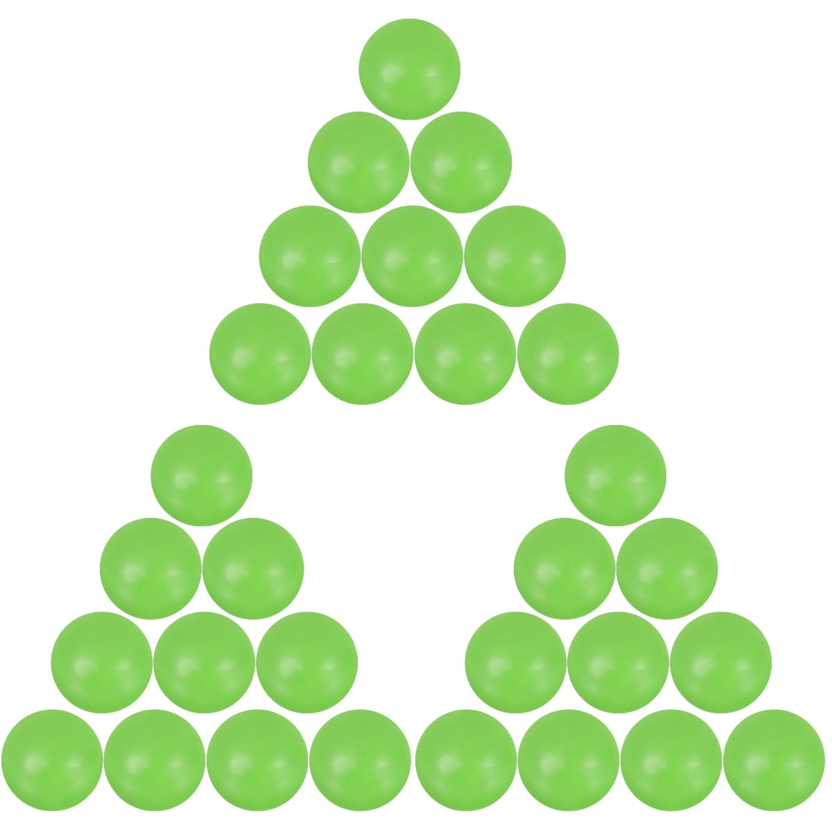 USHOBE Light Green Table Football Balls Durable for Long-Term Use 30Pcs