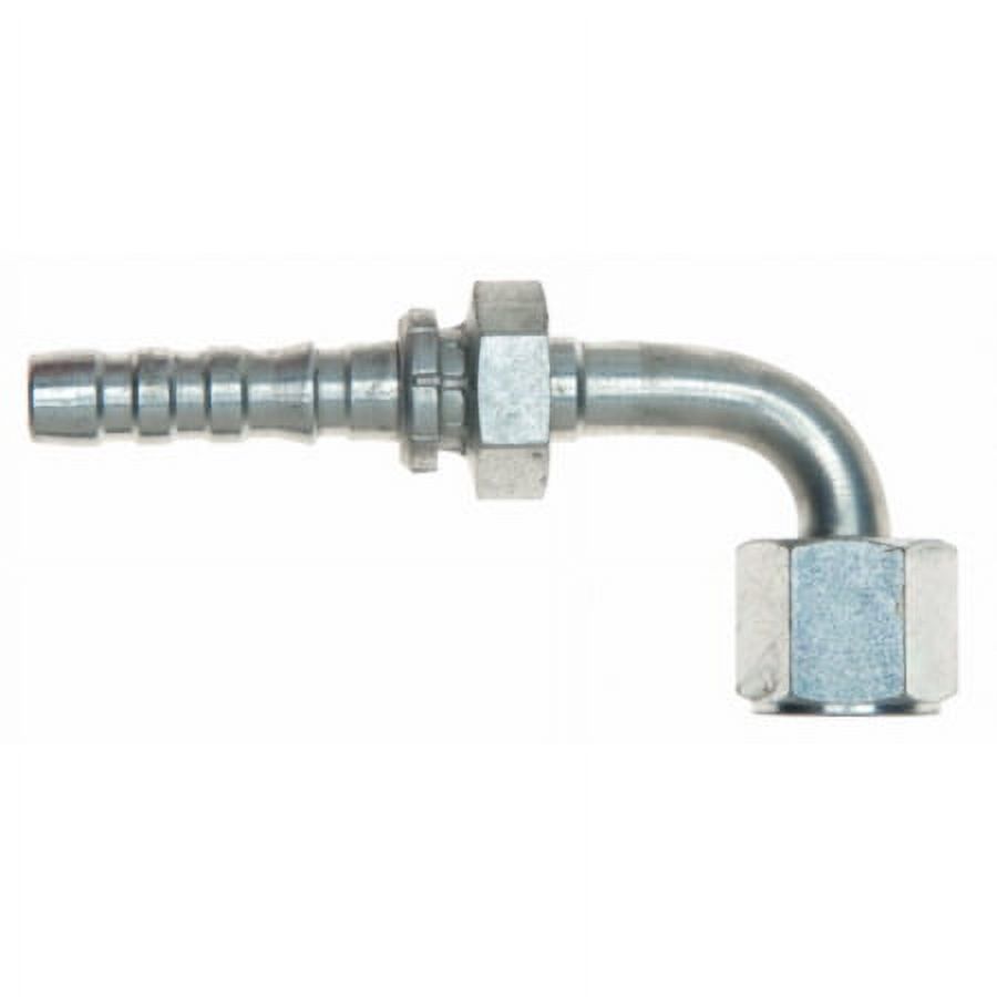 Female JIC 37 Flare Swivel - 90 Bent Tube (GlobalSpiral)