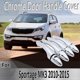thumbnail image 3 of Chrome Door Handle Cover Refit Car Accessories Stickers Decoration for MK3 SL 2010-2015, 3 of 5