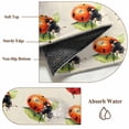 thumbnail image 6 of Large Area Rugs for Living Room Bedroom, Cute Ladybugs 5'x8' Rug Washable Carpet Runner Indoor Outdoor, Spring Botanical Leaves Beige Non Slip Floor Mats Rug for Kitchen, Bathroom, 6 of 8