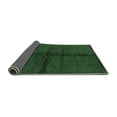thumbnail image 2 of Ahgly Company Indoor Rectangle Abstract Emerald Green Modern Area Rugs, 8' x 12', 2 of 4
