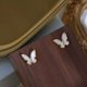 thumbnail image 1 of Pendientes de mariposa con circonitas Joyas para mujer Pendientes de estilo literario Pendientes sencillos y elegantes, 1 of 6