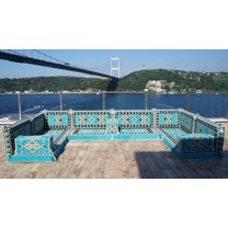 Turquoise Arabic Floor Pillows, Sleeper Sofa, Diwan Sofa, Turkish Sofa Seating, Sofa Bed, Arabic Majlis, Floor Seating Sofa, Floor Cushions