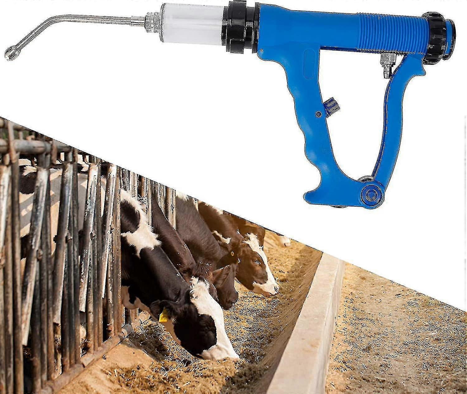 Handy 20ml Syringe Continuously Adjustable For Cattle, Sheep, Goat, Cattle