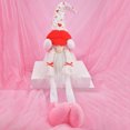 thumbnail image 2 of Valentine's Day Ornaments Knitting Faceless Doll Decoration Lights Rudolph Dwarf Gnome Plush Ornaments Valentine's Gifts Doll Ornaments-Decoration0708 Christmas Ornaments, 2 of 3