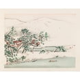 thumbnail image 2 of Anonymous 18x15 Black Ornate Wood Framed Double Matted Museum Art Print Titled - Hean Meisho, Pl.12 (1868-1912), 2 of 5
