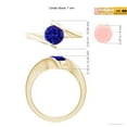 thumbnail image 4 of Angara Natural 1.45 Ct. Tanzanite Solitaire Ring in 14K Yellow Gold for Women (Ring Size: 12), 4 of 9