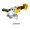 150W, variant on 125mm Electric Angle Grinder 5000-9000RPM Brushless Cutter Machine Variable Impact Grinding Tool 18V Battery